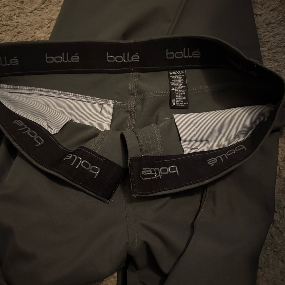 Bolle Men's Dark Gray Chinos